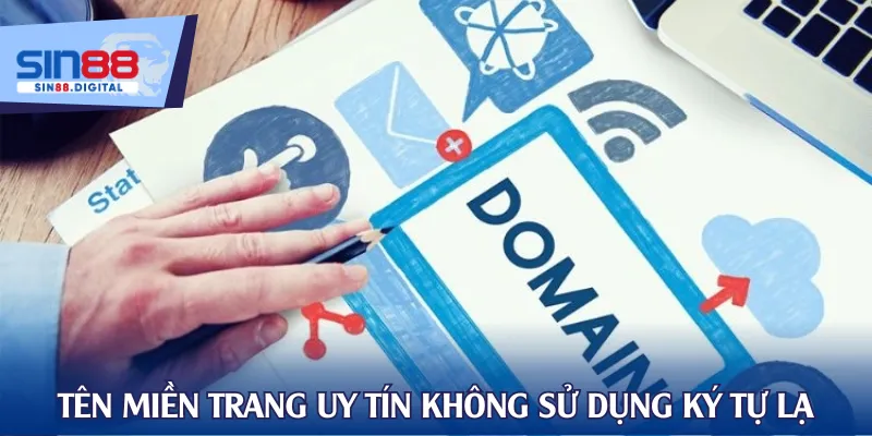 Tên miền trang nhà cái uy tín không sử dụng ký tự lạ